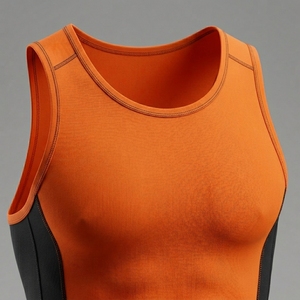 Custom Men Gym Sports Fitness Tank Top Quick Dry Vest Workout <b>Running</b> Sportswear Tops Round Neck <b>Running</b> <b>Singlet</b> Wholesale price - Product Image 5