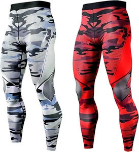 Leggings de Compresión Sublimados Personalizados de la Mejor Calidad, Último Diseño en Ropa de Artes Marciales, Secado Rápido, para MMA, BJJ, Yoga - Product Image 4