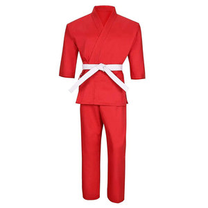 New Arrival Traditional Men Karate Uniform 100% Cotton 240g Breathable Regular Fit Practice Training Competitions Seamless - Product Image 1