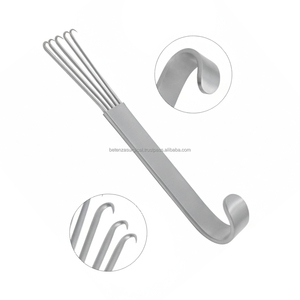 Gancho Retractor de Garra de Oso Anderson al por Mayor, Acero Inoxidable, 12cm, Plástico, para Cirugía de Senos - Product Image 1