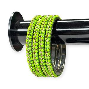 Bracelets tendance en métal vert perle, élégants pour mariages et soirées, prix de gros premium, vente chaude - Product Image 2