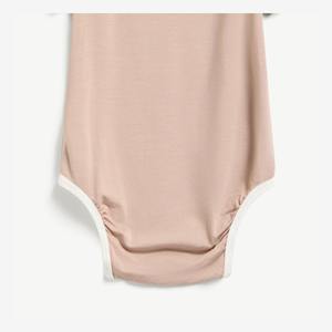 Body de Bebé de Manga Corta con Broches de Presión, Modal y Spandex, para Recién Nacidos, Unisex, ODM Vietnam - Product Image 4