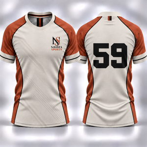 เสื้อฟุตบอลทีมขายดีที่สุด แบบสั่งทำพิเศษ ชุดยูนิฟอร์ม 100% โพลีเอสเตอร์ ป้องกันรังสียูวี เป็นมิตรกับสิ่งแวดล้อม ระบายอากาศได้ดี แห้งเร็ว - Product Image 5
