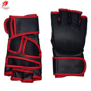 Guantes de MMA de diseño bicolor para entrenamiento en club, de alto impacto, para artes marciales mixtas y boxeo, para adultos. - Product Image 1