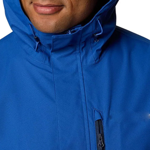 New Collection Unisex Hooded Hiking Climbing Rain <b>Jacket</b> Breathable 100% Polyester Windproof Outdoor 3L Waterproof Front Logo - Product Image 6