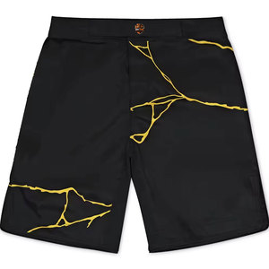 Shorts MMA pour hommes, personnalisables à l'avant, légers, séchage rapide, durables, confortables, pour l'entraînement, la lutte, les séances de gym - Product Image 1