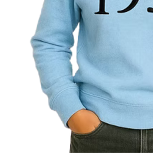 Sudadera para Niñas, Color Azul Claro, con Bordado 3D, Estilo Casual, Manga Larga, Cómoda para el Día a Día - Product Image 3
