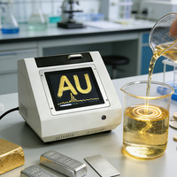 Analyseur d'or XRF, testeur quantitatif et qualitatif non destructif pour les marchés des bijoux anciens et des métaux précieux, 0,05%-0,1%
