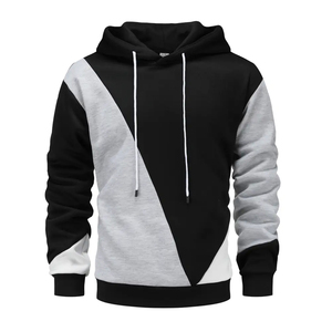 Vêtements d'extérieur décontractés à manches longues, polaire d'automne de qualité supérieure, confortable, respirant, nouveau modèle, couleur unie, sweat à capuche - Product Image 1