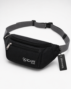 Sac banane unisexe en nylon GAPE SPORTS avec fermeture éclair, noir, pour usage quotidien, différents styles, vente chaude, prix de gros - Product Image 1