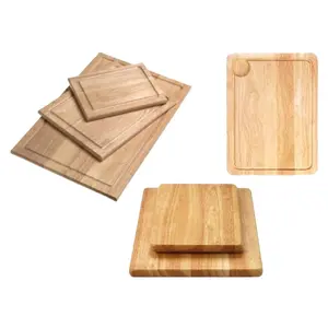 Rubber wooden cutting board/bamboo chopping board/ Wood Kitchenware Spoon Top Supplier Best Price in Vietnam 99GD