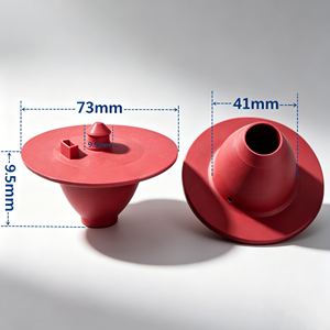 Tapa de válvula de descarga para inodoro, reemplazo sin soporte, tipo C, inodoro de una pieza - Product Image 2