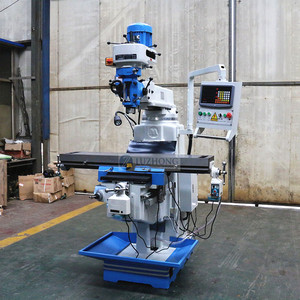 Luzhong X6325 R8 Broche Automatique Grande Table De Travail Double Broche Axe Horizontal Tourelle <span class=keywords><strong>Verticale</strong></span> Fraiseuse 220V <span class=keywords><strong>Moulin</strong></span> Manuel - Product Image 3