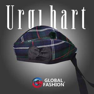 Gorro Glengarry Tradicional de las Tierras Altas con Tartán Urquhart, el Más Vendido, con Lazos Decorativos 2026 - Product Image 2