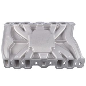Colector de Admisión Bajo de Aluminio Plateado Personalizado para Oldsmobile 400 425 455 R4150 4.6L 5.7L 4.3L Sin Rendimiento OE - Product Image 2
