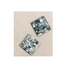 Home Table Ware Mat and Pads Mother of Pearl <b>Coaster</b> <b>for</b> Office Office <b>Drink</b> Tea Cup <b>Coaster</b> Hot Selling Top Quality MOP <b>Coaster</b> - Product Image 5