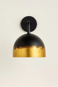 Brass Wall Sconce, Modern Dome Light for Etryway, Bedroom, Hallway, or Living Room - Product Image 3