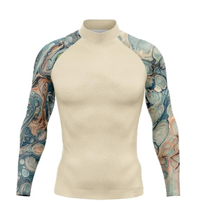 Rashguard unisexe à manches longues, impression numérique personnalisée de haute qualité, respirant, écologique, séchage rapide, anti-UV, 220 grammes - Product Image 4