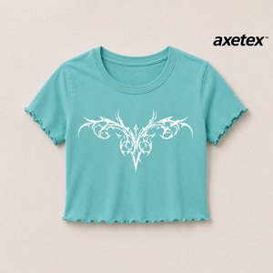 Women <b>Crop</b> <b>Top</b> T Shirt Wholesale Pakistan High Quality Custom Fashion Apparel Manufacturer Premium Women <b>Crop</b> <b>Top</b> T Shirt - Product Image 4