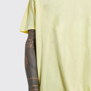 Camiseta de Manga Corta para Hombre, 100% Algodón, Estilo Hip Hop, Hombros Caídos, Talla Grande, Transpirable, Diseño de Logotipo Personalizado, Envío Rápido - Product Image 4