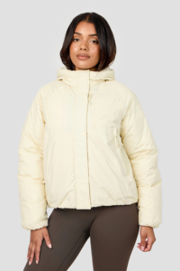 Veste d'hiver rembourrée personnalisée pour femmes, de haute qualité, décontractée, ultra-chaude, respirante, enduite, durable, imperméable, à capuche, pour l'extérieur - Product Image 3