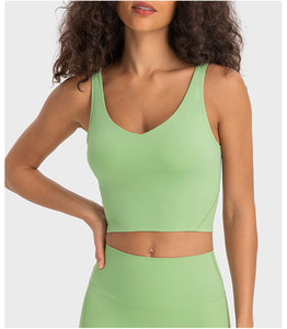 Vente en gros de vêtements personnalisés pour femmes : Débardeur court côtelé blanc sexy en Spandex pour femmes, style sportif - Product Image 3