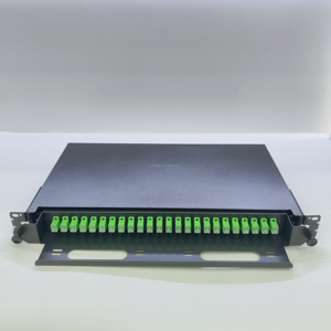 ขั้วต่อสายไฟเบอร์ออปติกขนาด19นิ้วขั้วต่อสายไฟเบอร์ออปติกแผงสายไฟเบอร์ออปติก SC/APC 24พอร์ตแบบโหมดเดียว - Product Image 3