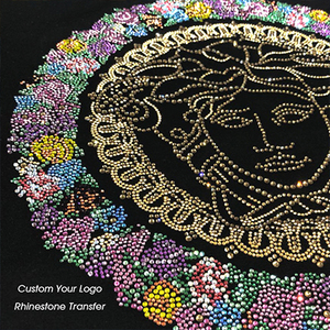 เสื้อยืดคอกลมผ้าคอตตอนสำหรับผู้ชายเสื้อยืดธรรมดาคอกลมพิมพ์ลายพลอยเทียมแบบคลาสสิกงาน OEM จากประเทศจีน - Product Image 3