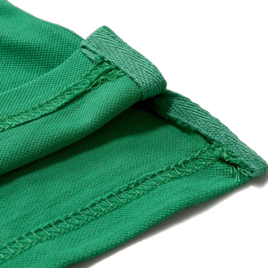 Polo de Golf de Manga Corta y Cuello con Tela PK de Dos Tonos, Nueva Tendencia, para Hombre, OEM, Doble Jersey, Corte Relajado - Product Image 6