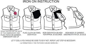 Parches Bordados Duraderos con Diseño Personalizado, Termoadhesivos o para Coser, para Accesorios de Ropa, Suministro al por Mayor - Product Image 4