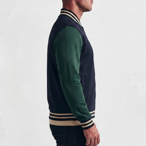 Clothing Manufacturer Varsity <b>Jacket</b> Outerwear <b>Summer</b> Product Stretchable Fit Crew Neck Collar <b>jacket</b> for <b>men</b> <b>men's</b> <b>jackets</b> - Product Image 3