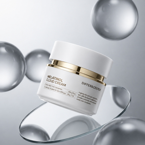 DIFFER&KEEPER Melatinol Cloud Cream 50g Crème de nuit pour le visage à l'acide tranexamique pour éliminer les imperfections, pour tous types de peaux - Product Image 1