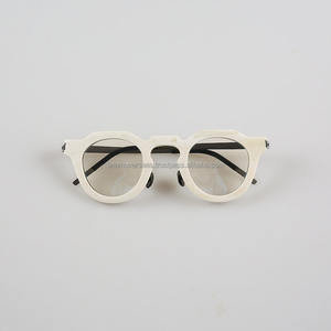 Monture de lunettes optique en corne de buffle naturelle, lunettes de créateur - Product Image 1