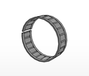 K0766 <b>SPACER</b> RING D=36 LEAF SPRING STEEL - Product Image 3