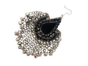 Professional Designer Made Hand Made 6 Pieces Rings <b>Choker</b> Earrings & Bindi Tikka Jewelry Sets For Afghan Traditional Wear - Product Image 3