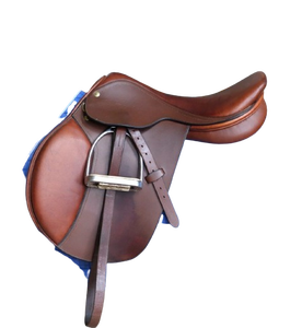 Silla de Montar Inglesa de Cuero Premium Hecha a Mano, Asiento Cómodo, Duradero y Seguro para Equitación - Product Image 1