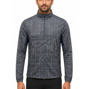 <b>Lightweight</b> <b>Running</b> Winter <b>Jacket</b> For Men Breathable Athletic Training For Morning Runs Fitness Activities And Sports Use - Product Image 3