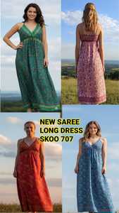 Vestido Maxi de Seda para Mujer, Estampado Paisley, Cuello en V, Sin Mangas, Estilo Bohemio, Cintura Imperio, Vestido Informal de Verano - Product Image 2