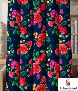 Tela de Poliéster con Estampado Digital Floral Elegante, Fabricante Personalizado con Impresión Personalizada para Prendas y Ropa - Product Image 2