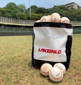 Venta al por mayor 9 "de lana blanca logotipo personalizado de béisbol - Product Image 5