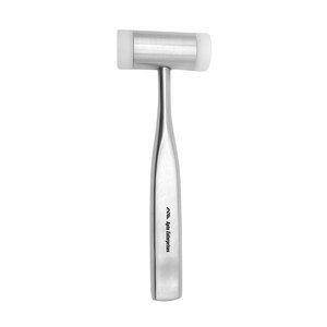 Surgical Mallet Implant Surgical <b>Hammer</b> Capped Ends Ergonomic 6.5 Inch Handle Autoclavable Medical Grade Bone - Product Image 3