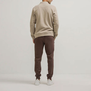 Chaqueta Bomber de Lona para Hombre, Corte Ajustado, con Cuello Alto y Logotipo Frontal Personalizado, Precio Económico al por Mayor - Product Image 2