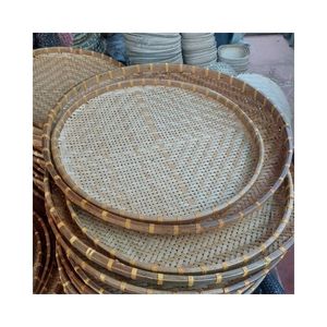 BEST SELLER Plateau de décantation en bambou pour l'agencement de banquets asiatiques et la base d'aération et de séchage des aliments, Lot de marchandises - Product Image 5