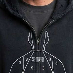 Nueva Sudadera con Capucha Negra para Hombre, con Cierre, Diseño Desgastado con Estampado de Tortuga, Corte Regular, Felpa Francesa de Algodón, Ropa Casual de Otoño - Product Image 6