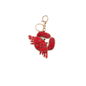 Llavero Artesanal con Cuentas, Adorno Decorativo con Cuentas, Accesorio Bohemio Elegante para Bolsos, Carteras, Mochilas, Llaves de Coche, Porta Llaves Portátil - Product Image 1