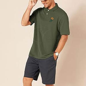 Camiseta Polo Personalizada con Bordado, Camiseta Polo con Logotipo Corporativo para Hombre, Camiseta Polo con Logotipo Bordado Personalizado - Product Image 4