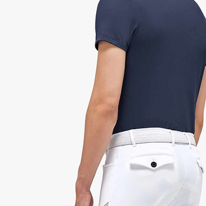Enrobe Apparel Ropa de equitación: Camisetas polo de capa base transpirables, de ajuste ceñido, de bambú y elastano, ropa deportiva de lujo con cierre de gancho - Product Image 4
