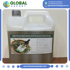 Aceite Orgánico de Romero de Alta Demanda para el Crecimiento del Cabello con Amla y Bhringraj, Hierbas Naturales, a Granel 10L 20L, Proveedor de India para Todo Tipo de Cabello Dañado - Product Image 4