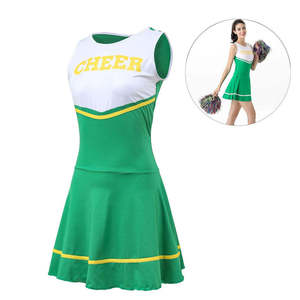 Uniformes de Animadora para Mujer al por Mayor, Conjuntos de Disfraces de Cosplay con Pedrería, Uniformes de Animadora con Técnica de Pedrería - Product Image 6