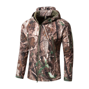 Chaqueta Softshell Personalizada con Logotipo, Impermeable, Cortavientos, Forro Polar, Chaqueta de Poliéster Transpirable para Hombre - Product Image 2